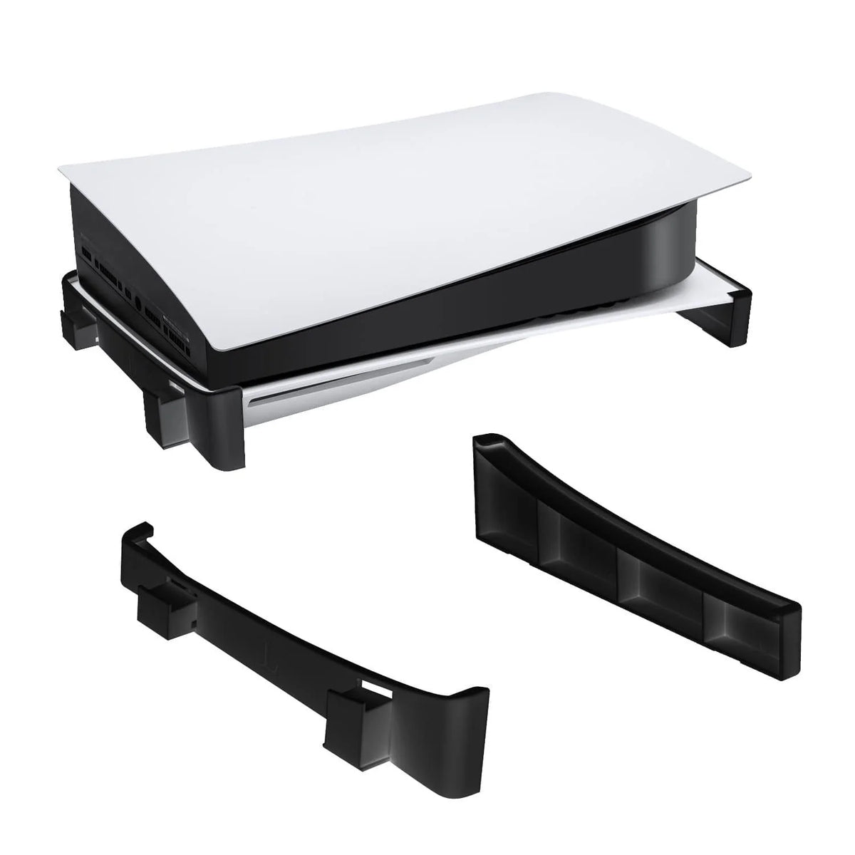 Horizontal Stand for PS5 Console (Disc & Digital Edition) - Minimalist Flat Base Holder Dock Accessories