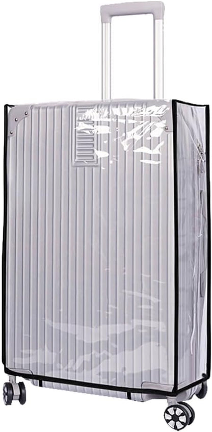 30 Inches Luggage Sleeve Protector Travel Suitcase Protectors Waterproof Luggage Cover Large Clear Suitcase Cover for Wheeled Suitcase