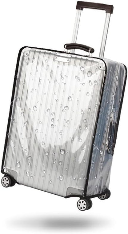 30 Inches Luggage Sleeve Protector Travel Suitcase Protectors Waterproof Luggage Cover Large Clear Suitcase Cover for Wheeled Suitcase