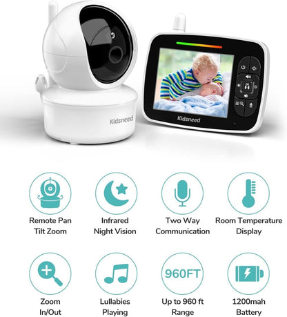 Baby Monitor with 2 Cameras