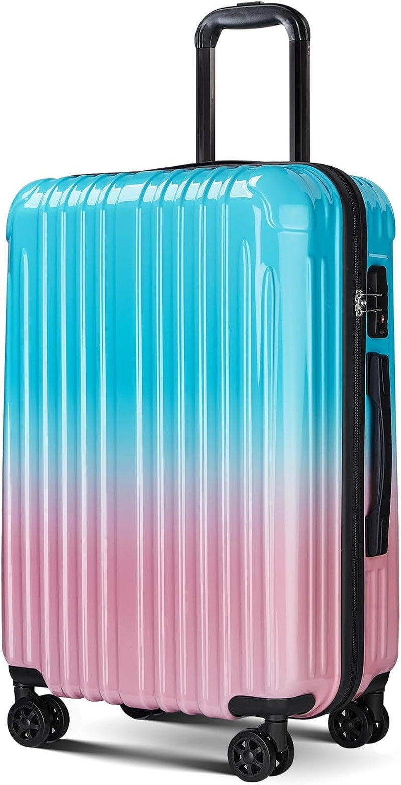 Expandable Carry on Luggage Suitcase with Wheels