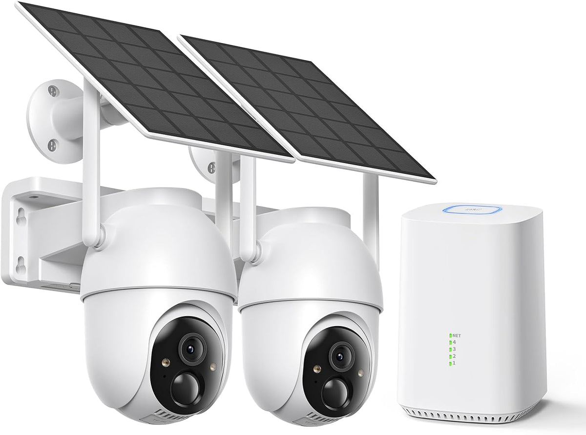 Solar Security Cameras Wireless Outdoor