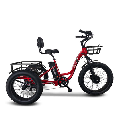 Emojo Caddy Pro Electric Trike - Experience Ultimate Freedom and Adventure