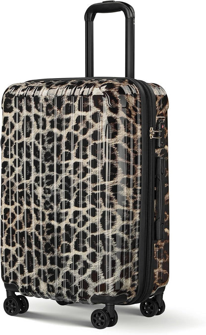 Expandable Checked Luggage Suitcase with Wheels