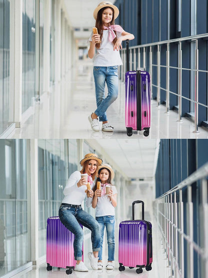 Expandable Carry on Luggage Suitcase with Wheels