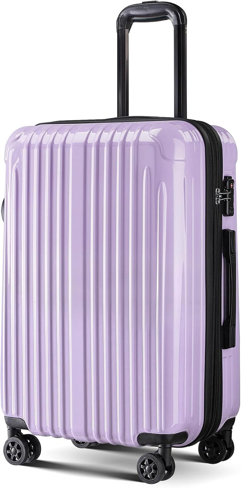 Expandable Carry on Luggage Suitcase with Wheels