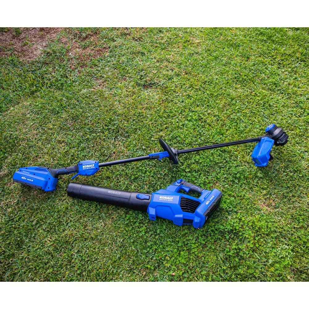 Gen4 40-Volt Cordless Battery String Trimmer and Leaf Blower and Combo Kit 4.0 Ah (Battery Included) (Charger Included)