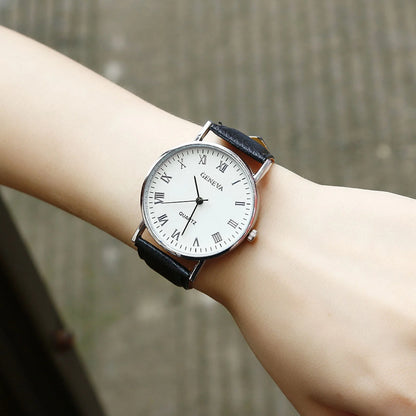 Ausyst Men'S Watch Fashion Luxury Faux Leather Mens Quartz Analog Watches Gift for Men up to 65% Off