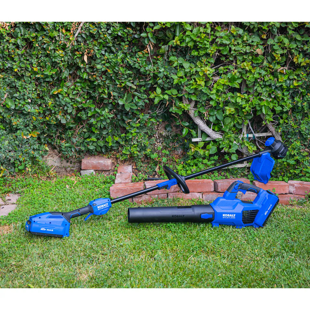 Gen4 40-Volt Cordless Battery String Trimmer and Leaf Blower and Combo Kit 4.0 Ah (Battery Included) (Charger Included)