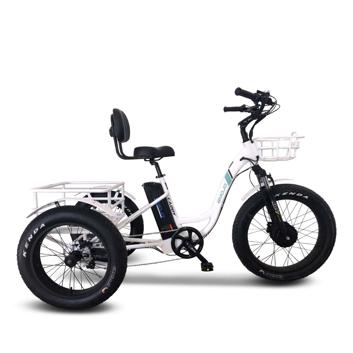 Emojo Caddy Pro Electric Trike - Experience Ultimate Freedom and Adventure