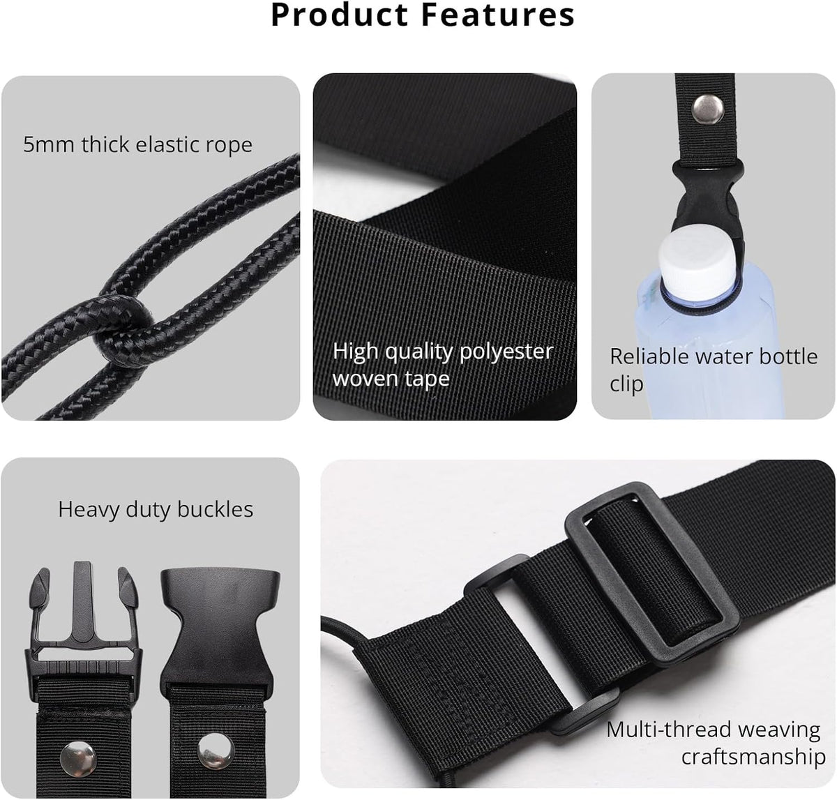 Luggage Straps for Suitcases Adjustable TSA Approved Suitcase Connector