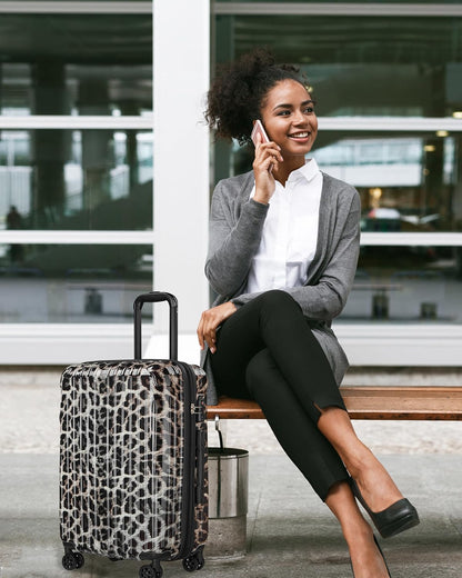 Expandable Checked Luggage Suitcase with Wheels