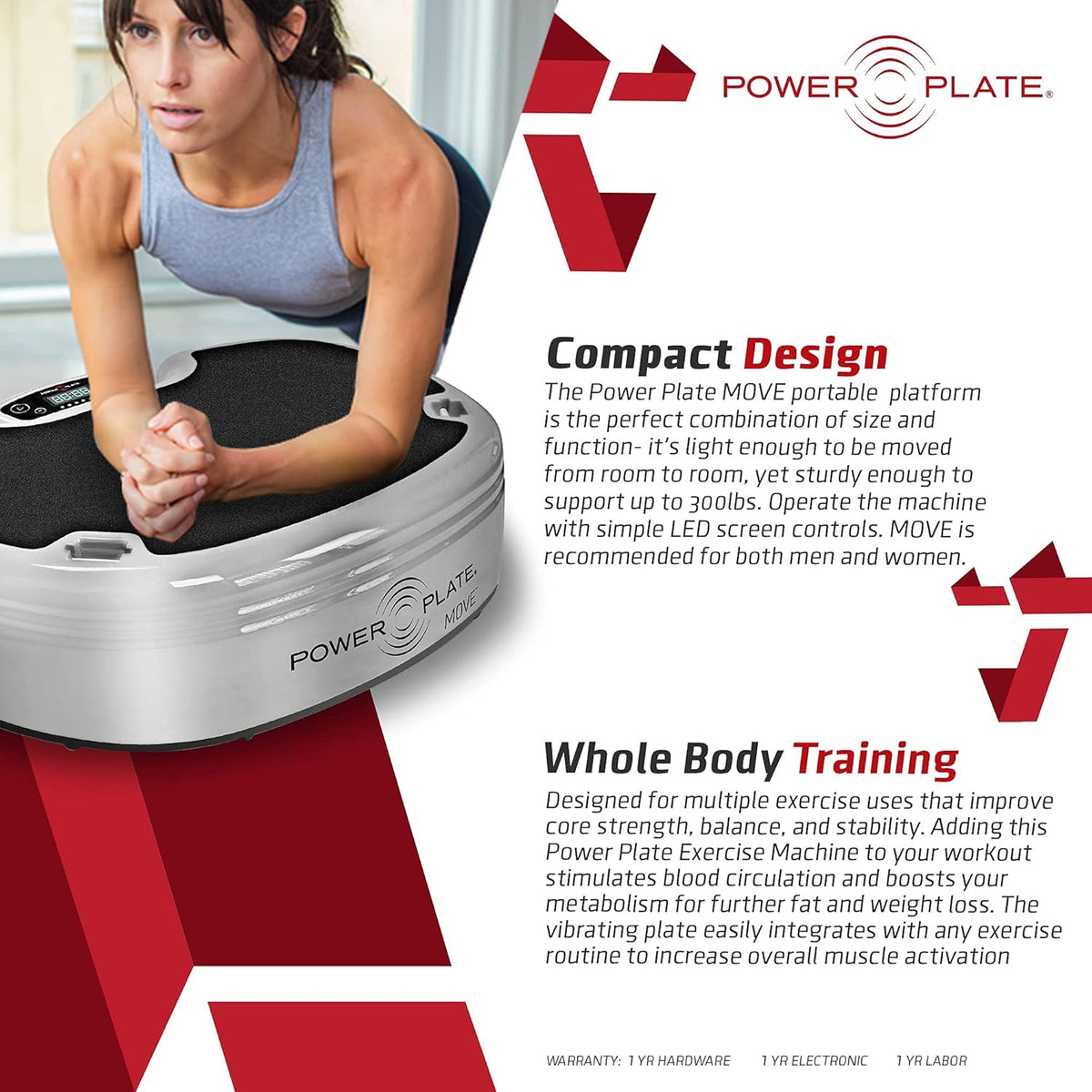 Move Vibration Plate Exercise Machine