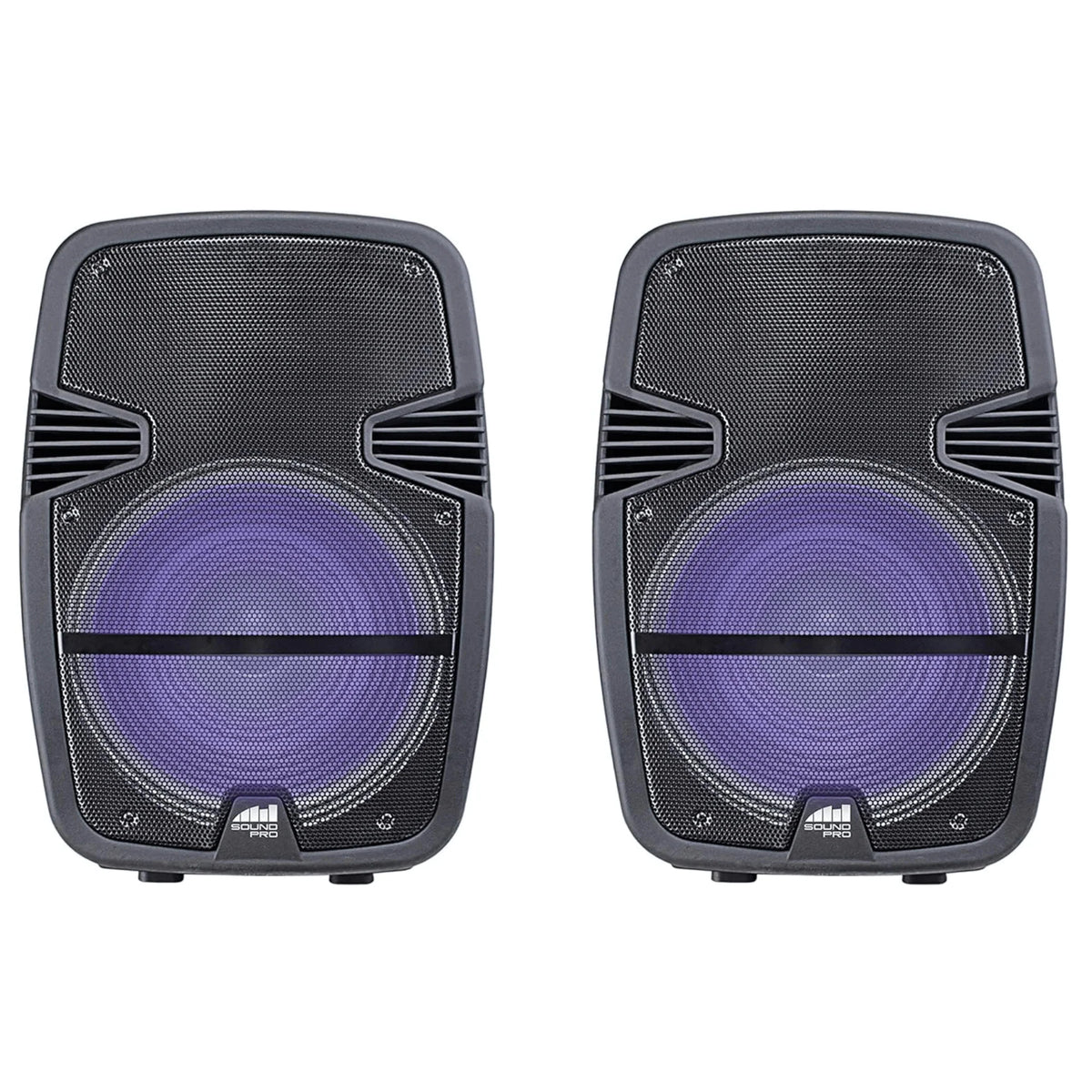 Naxa Dual 15" Bluetooth TWS Party Speakers - Refurbished
