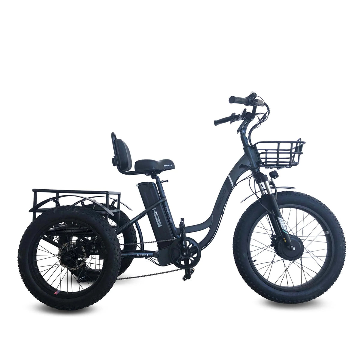 Emojo Caddy Pro Electric Trike - Experience Ultimate Freedom and Adventure